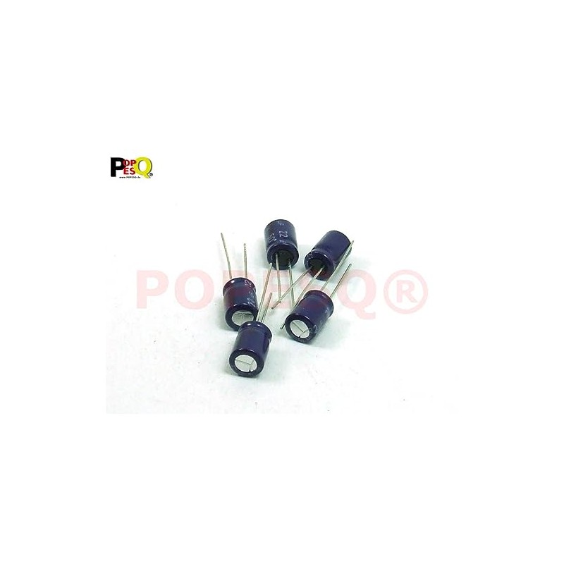 POPESQ® #A5912 Electrolytic Capacitor 22uF 50V Bipolar Pack of 5