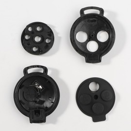3-Button Key Case with Car Key Case Compatible with Smart ForTwo 451 ForFour Roadstar Car Key Case Remote Control Key Shell Key Case Replacement Key
