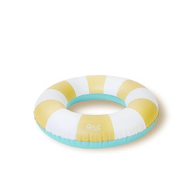 QUUT Premium Swimming Ring 60 cm for Children from 3 Years - Durable Vinyl - Ideal as a Bath Toy, Water Toy Baby & Beach Toy for Summer (Banana Blue)