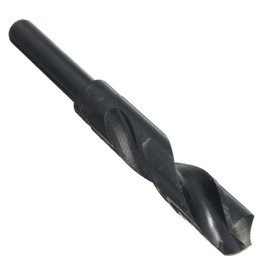 Blacksmiths Drill Bit MASO 12.5 mm Blacksmith Reduced Shank HSS Drill Bit for Aluminium, Steel, Wood, Plastic, Non-ferrous ect