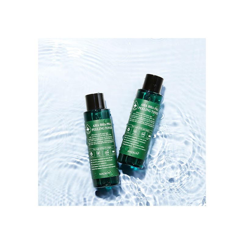 McClean Cosmetics AHA BHA PHA Peeling Toner 150ml / 아하바하파하