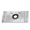 Trimming Machine Flip Board Aluminum Alloy Woodworking Router Table Insert