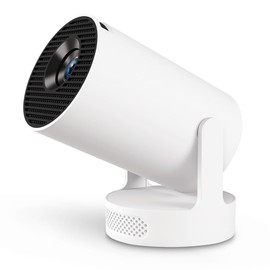 Mini-LED-Projektor, tragbar, 720P HD mit 4K-Dekodierung, WiFi 6 & Bluetooth 5.4, automatische Keystone-Korrektur, 25-110 Zoll Bildschirm – kompatibel mit Telefon/PC/HDMI/USB