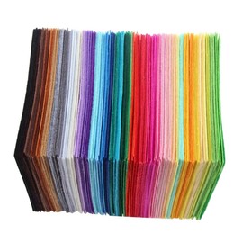 LIFKOME 40pcs Multicolour Nonwoven Fabric Sheets DIY Craft Material for Handmade Projects Random Colors for Sewing and Art Activities Random Color