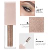 Liquid Glitter Eyeshadow, Diamond Shimmer Eyeshadow, Quick-Dry & Long Lasting