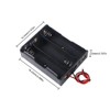 DORHEA 12PCS 18650 Battery Holder Bundle with Wire 18650 Battery