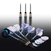 CareGames Steel Tip Darts Set Professional 24g with Carrying case,Aluminium