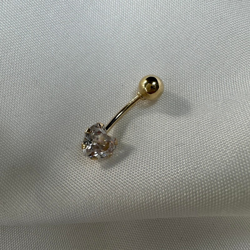 9ct Gold Bar Stud Earrings