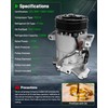 Dacall Air Conditioner AC Compressor Fit for Nissan Sentra (2013-2017);