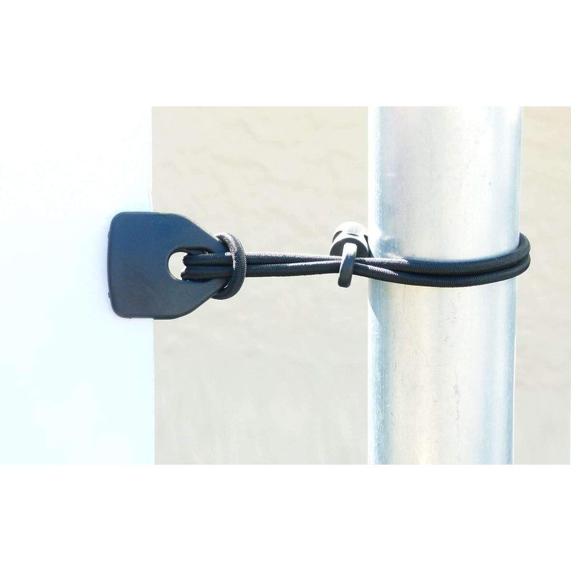 10 x Holdon® MINI Clip Schwarz - Klammer Klemme Befestigungsöse