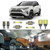 LIGHSTA 10PCS Super Bright White LED Interior Light Kit Package