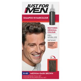 Just For Men Shampoo-In Haircolour H-40 Medium-Dark Brown