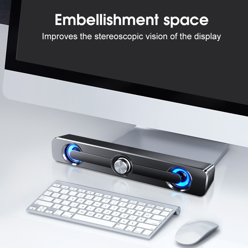 Computer Laptop Speaker Small Professional Speaker 3.5mm Universal Jack for