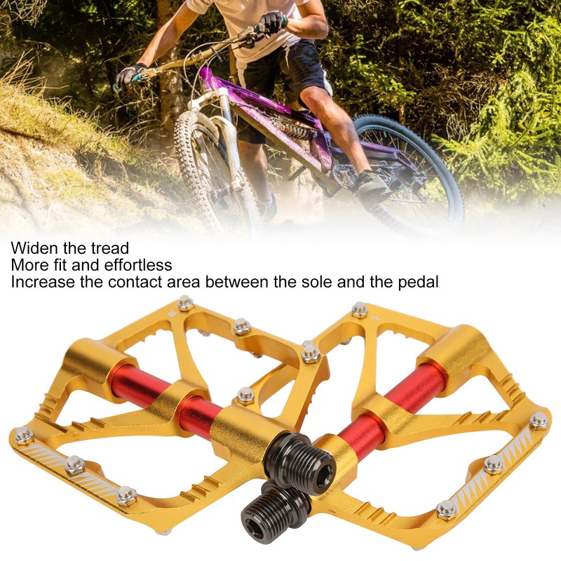 WAKE Bike 3 Bearing Aluminum Alloy Pedal Durable Mountain Bicycle
