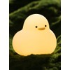 Night Light Cute Cartoon Appearance Silicone Night Lamp with Data