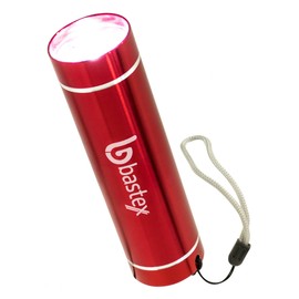 Bastex Super Bright Mini Pocket LED Aluminum Red Flashlight with Lanyard Strap Powerful Lightweight Push Button Easy Fast Operation Great for Hunting Backpacking and GO Gamers Multi-Purpose Tool