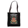 Compost Queen Throne Funny Garden Worm Design Tote Bag