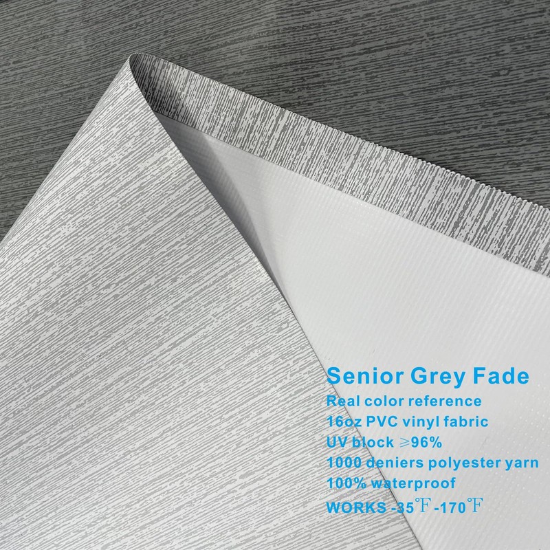 Dulepax RV Awning Fabric Replacement(19'2" Fabric) Heavy Duty 16 oz
