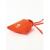 Beams Japan Campus Bag Logo Drawstring Shoulder Bag, orange