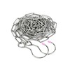 Clothesline Stainless Steel with Hooks, Rust Resistant, Laundry Chain, Hanging