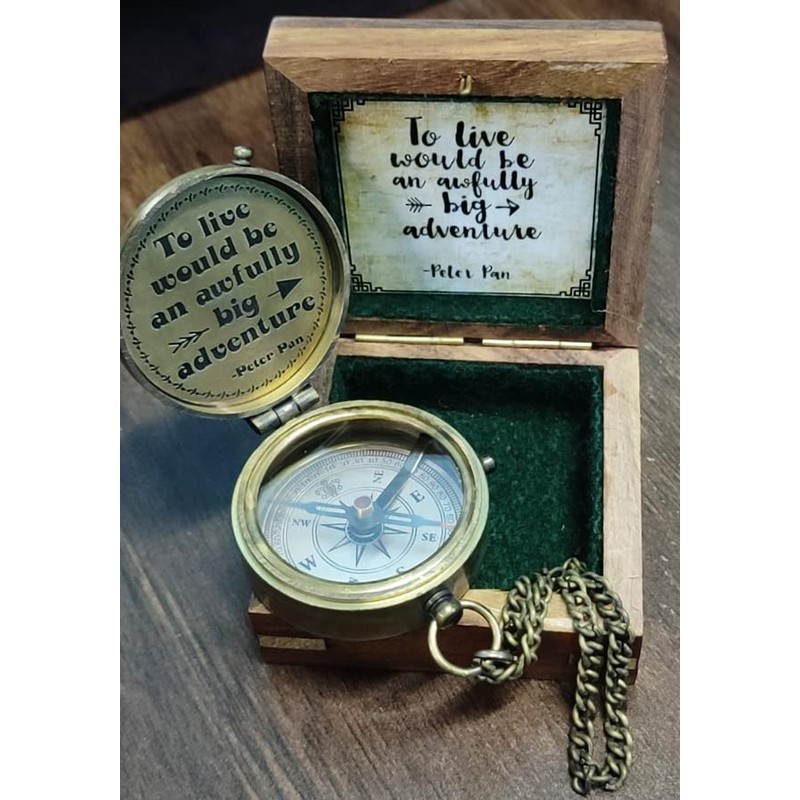 to Live Would Be an Awfully Big Adventure Antique Nautical