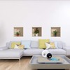 Sticker 3D Effect Wall Sticker Plants Wallpaper Decoration Optical Illusion