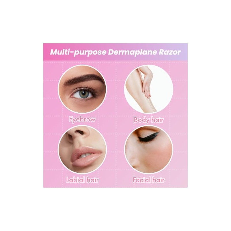 100 Pcs Eyebrow Razor and Face Razor for Women and