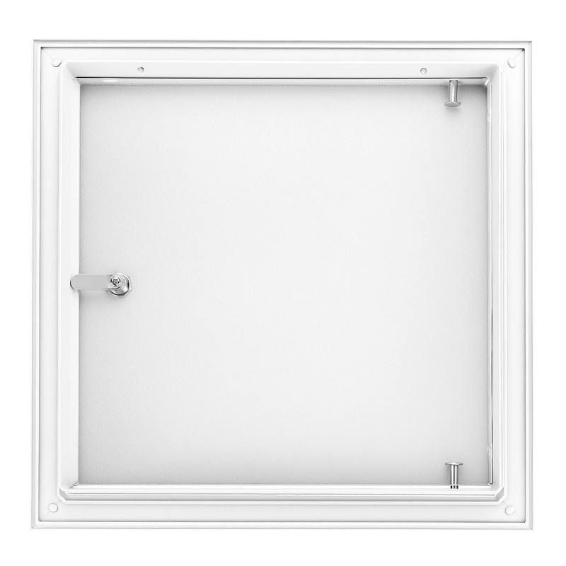 QWORK 10" x 10" Flush Access Door, Aluminum Alloy Access