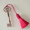 Gutapo 20 PCS Antique Copper Finish Skeleton Keys Rustic Steampunk