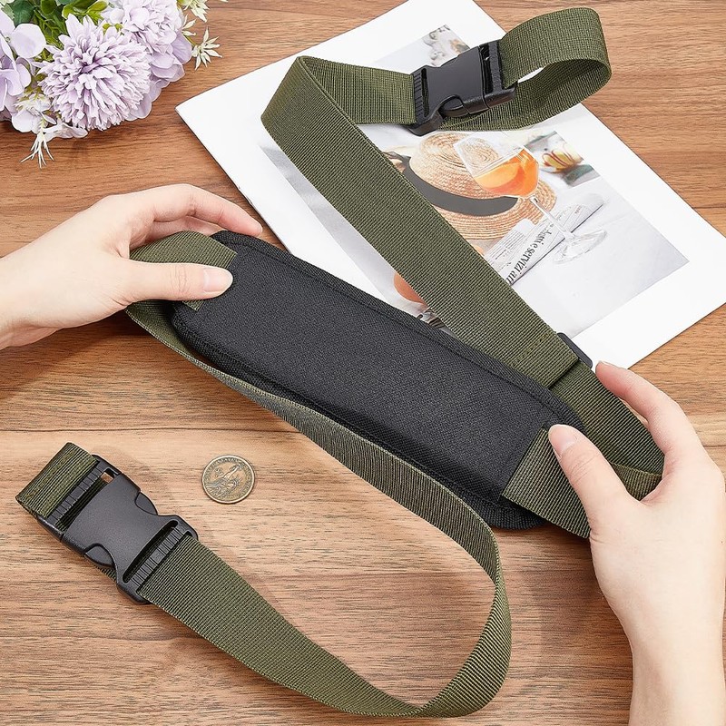 GORGECRAFT Adjustable Carrying Strap Beach Chair Backpack Anti-Slip Shoulder Carry