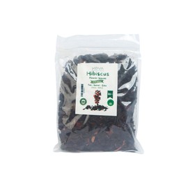 Kovafood Dried Red Hibiscus Flowers, Sorrel Leaves, Zobo Leaves I Organic I NON-GMO I Washed and Sifted - 16oz (1 lb)
