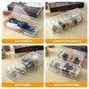 Clickinline 2 Pack Cable Organiser Box, Cable Tidy Box With