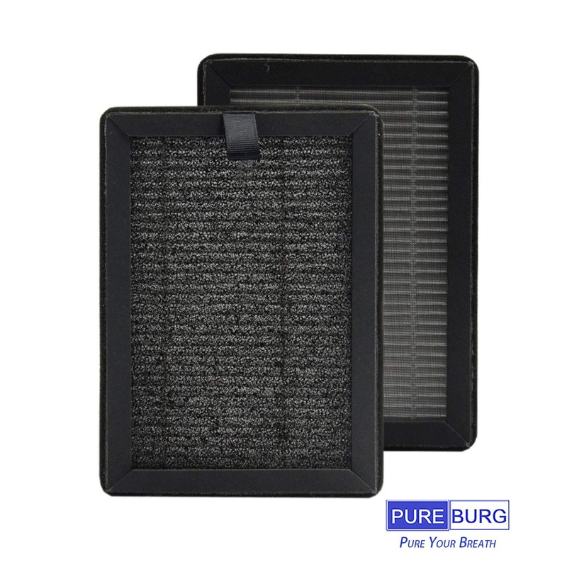 PUREBURG True HEPA Replacement Filter Levoit Compatible LV-H128 Air Purifier,