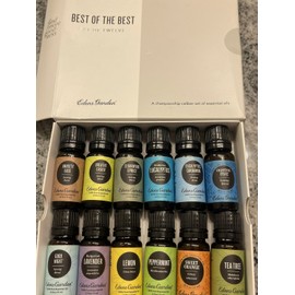 Edens Garden Best Of The Best Aromatherapy Gift Set Pure Therapeutic 12 Essential Oils 10 ml