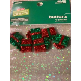 The Paper Studio 3D CHRISTMAS CRAFTS BUTTONS CHRISTMAS GLITTER GIFTS NEW