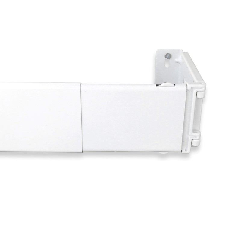 2-1/2" Wide Pocket Curtain Rod 28-48 inch