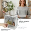 HMF Coin Counter for Sorting and Storing Change, Transparent Coin