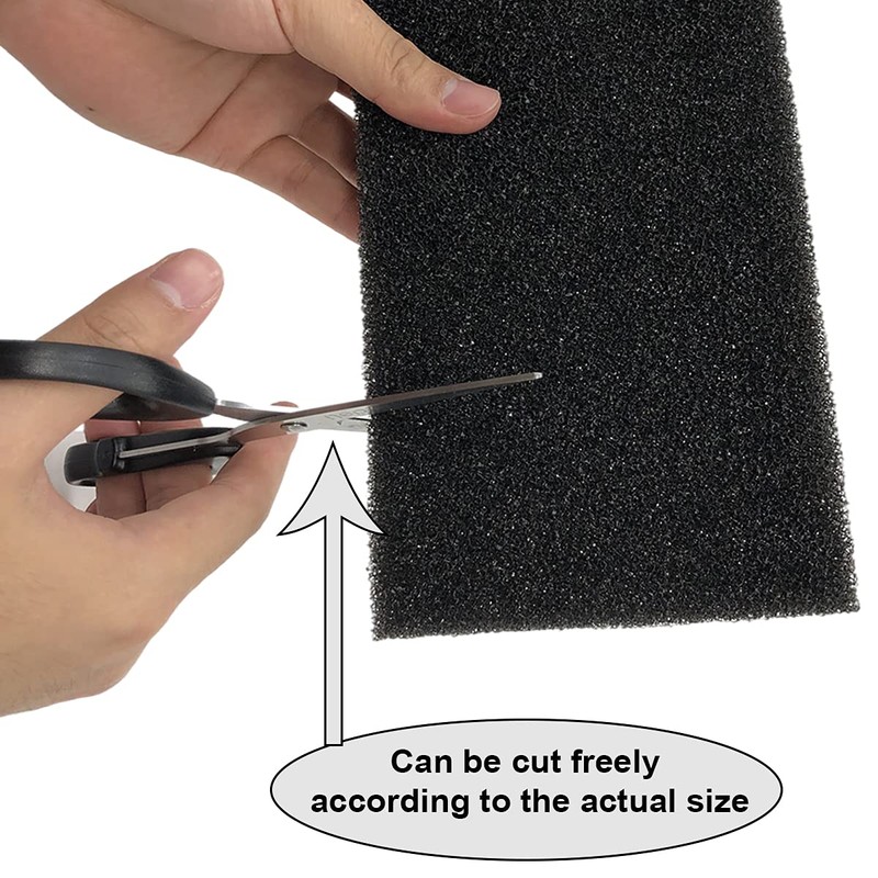Bilindasly Aquarium Filter Sponge Foam Cut to Fit Biochemical Filter