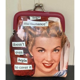 anne taintor New Coin Purse Wallet Anne Taintor  size 3.5" x 4" Matte Finished