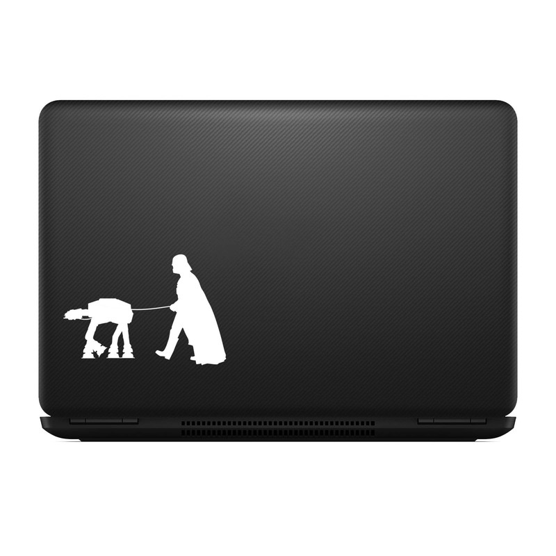 Bargain Max Decals Vader Walking Robot Sticker Decal Notebook Car