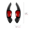 2pcs Car Carbon Fibre Steering Wheel Shift Paddle Extension Shift
