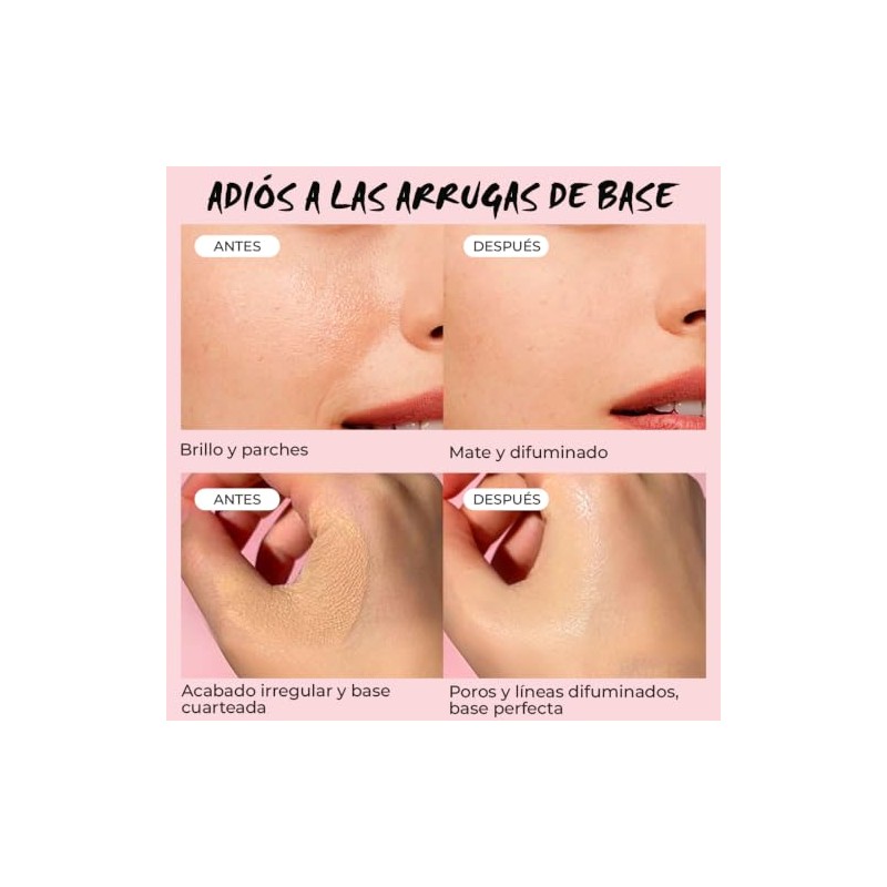 Primer de Maquillaje, Prebase de Maquillaje en Gel, Minimizador de
