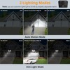LEPOWER 1600LM Solar Security Lights, Motion Sensor Outdoor Light IP65