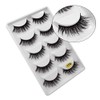 5 Pairs Mink Eyelashes Ultra Dense Stage Makeup Natural False