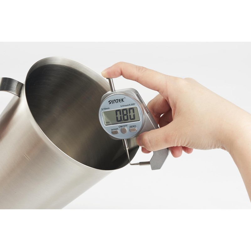 CURTA 18/8 Stainless Steel Measuring Cup with Handle and Pour