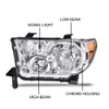 G-PLUS Headlights Assembly,Fit For 2007 2008 2009 2010 2011 2012