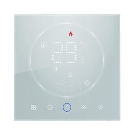 Smart Thermostat 3A Digital Programmable LED Display Underfloor Heating Temperature Controller Digital Intelligent Wall Thermostat for Water Heating