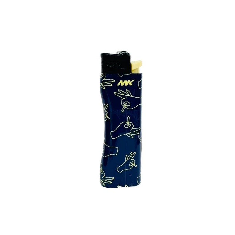 MK PACK OF 5 MK GRIP-PRO HUE POCKET LIGHTERS (08105)