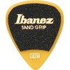 IBANEZ Flat Pick Sand Grip Yellow Pack of 6 (PPA14HSG-YE)
