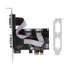 ASHATA 2 Port Serial RS232 PCI-E Interface Card, PCI-E to